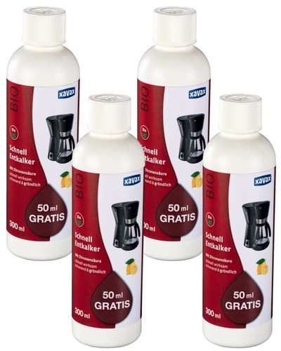 Pack organic descaler - 4x,