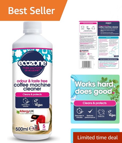 Coffee machine cleaner and - machine,